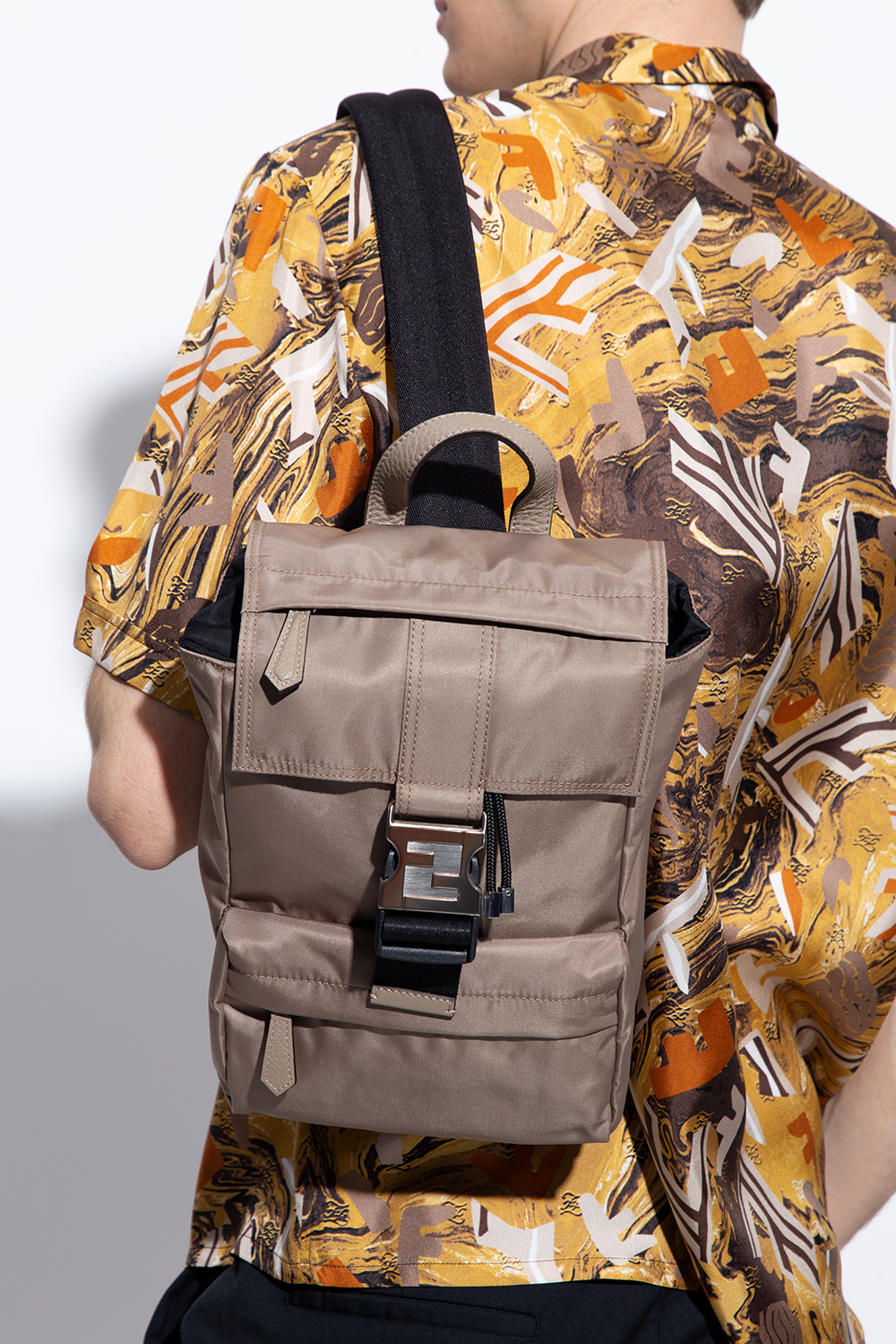 Fendi 2025 canvas backpack